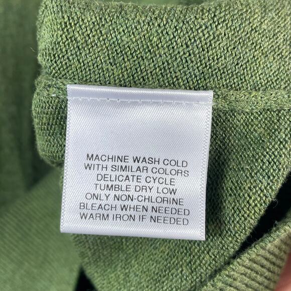 Daniel Cremieux Men's Sage Green Sweater Vest Size XXL Pima Cotton Golf Office - Picture 4 of 6